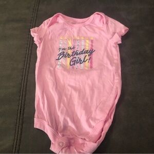 I’m the Birthday Girl Pink Onesie Size 6-12 Months